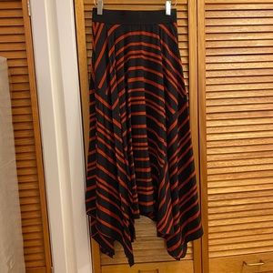 DKNY silk skirt